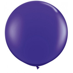 Balloon Jewel Quartz Purple 36 ''